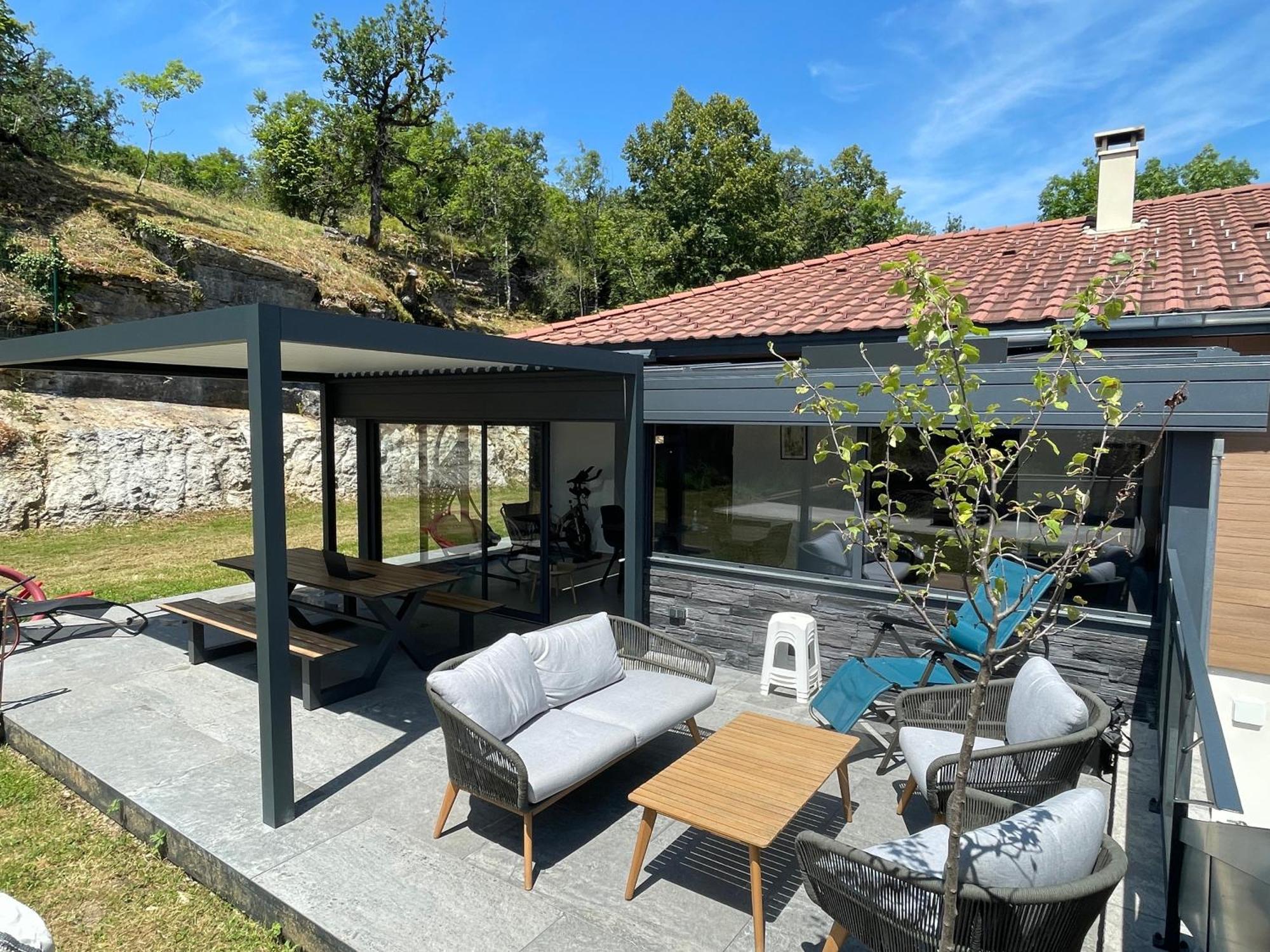 Maison Cosy A La Montagne Chatillon-en-Michaille Bagian luar foto